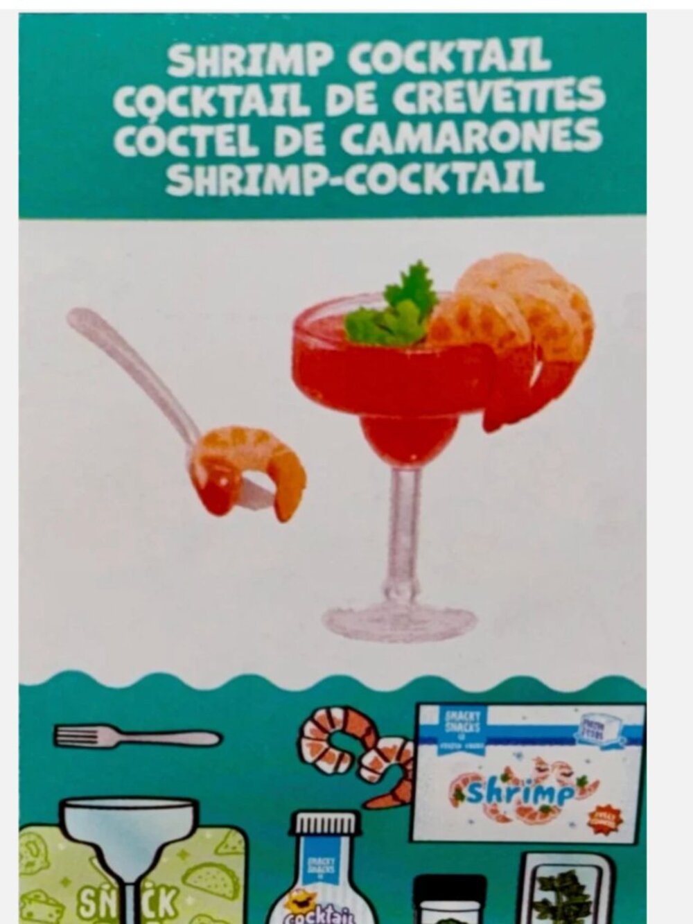 MGA Miniverse Make It Mini Food Cafe Series 4 Shrimp Cocktail
